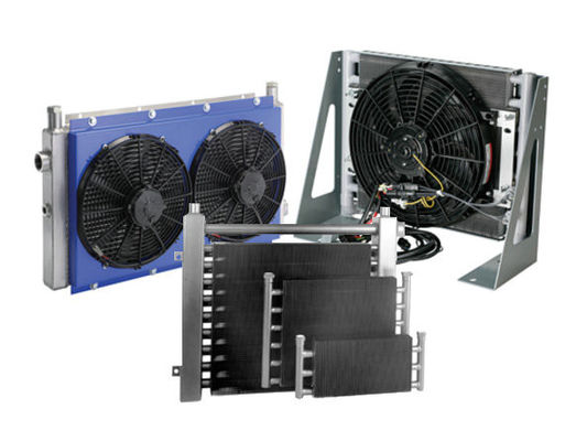 Nhôm thủy lực tấm Fin trao đổi nhiệt, hiệu suất cao Dầu Cooler