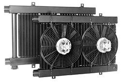 Nhôm thủy lực tấm Fin trao đổi nhiệt, hiệu suất cao Dầu Cooler