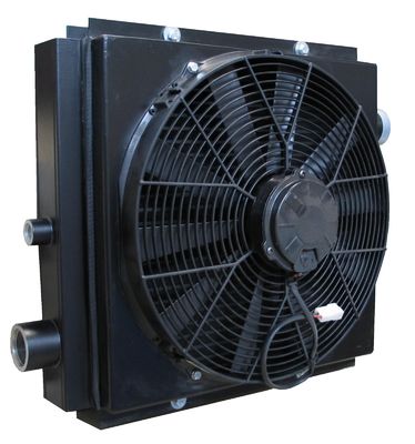 Nặng thủy lực Dầu trao đổi nhiệt tấm Fin Đối xúc với Fan