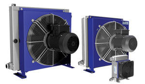 Điện Fan Dầu thủy trao đổi nhiệt, nhôm tản nhiệt