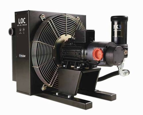 Tấm Fin nhôm Air Oil Cooler, Dầu thủy trao đổi nhiệt DC12V / DC24V