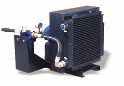 Tấm Fin nhôm Air Oil Cooler, Dầu thủy trao đổi nhiệt DC12V / DC24V
