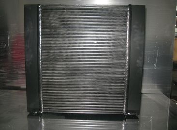 Đen Plate Fin hàn thủy lực Dầu trao đổi nhiệt cho máy xúc / vibratile lăn
