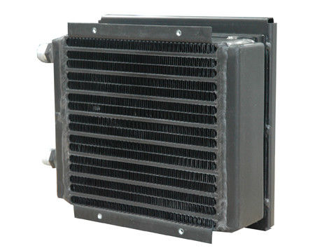 Brazed nhôm tấm Fin trao đổi nhiệt nước hàn Cooler Với Fan