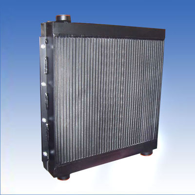 Brazed nhôm tấm Fin trao đổi nhiệt nước hàn Cooler Với Fan