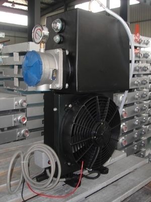 Tùy chỉnh Mảng Và Fin trao đổi nhiệt Hệ thống làm lạnh Với Fan