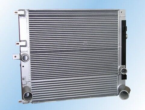 Bar Và tấm Brazed tấm Fin Dầu Radiator Đối với máy móc thiết bị xây dựng