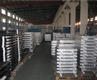 Cao làm mát trao đổi nhiệt nhỏ gọn, tấm nhôm trao đổi nhiệt vây
