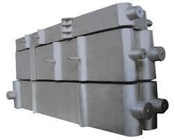 Nhôm Brazed tấm Fin trao đổi nhiệt Đối với Air Tách