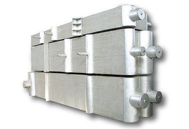 Brazed nhôm tấm Nhà máy Tách Fin trao đổi nhiệt Đối với Air