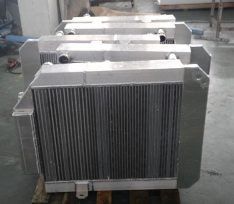 Trọng lượng nhẹ Máy nén khí trao đổi nhiệt, bộ trao đổi nhiệt hàn đầy đủ