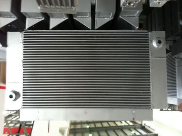Di chuyển Compressor Radiator / Compact Và mạnh mẽ tấm Fin trao đổi nhiệt