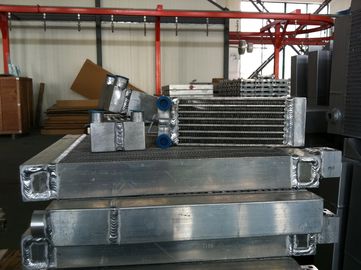 Di chuyển Compressor Radiator / Compact Và mạnh mẽ tấm Fin trao đổi nhiệt