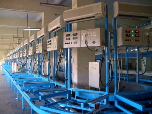 Dây chuyền sản xuất dây chuyền điều hòa không khí