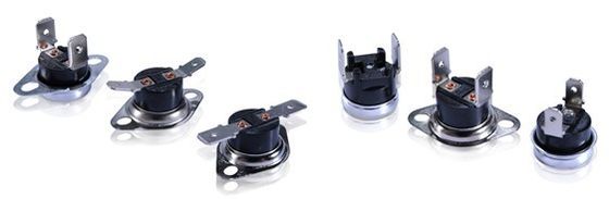 KSD301 1/2 đĩa lưỡng kim nhiệt Disc Đối Tủ lạnh Với Tuổi thọ dài