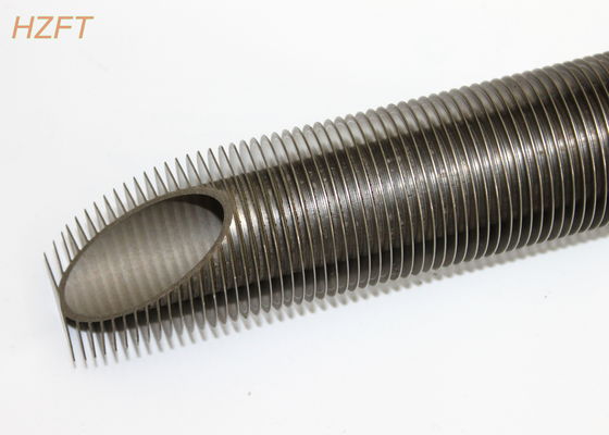 Bộ trao đổi nhiệt Ống có vây bằng thép không gỉ ở xung quanh cứng Chiều cao vây 6,5MM