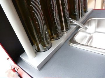 Siêu âm Fuel Injector Cleaner Máy dẻo dai với LED hiển thị