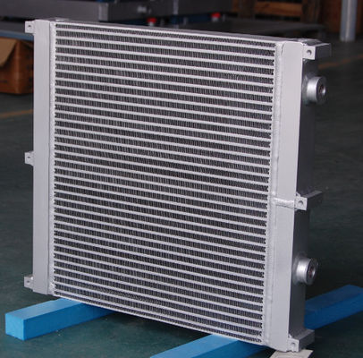 Dầu Cooler Máy nén khí trao đổi nhiệt hàn nhôm tấm Fin