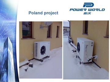 Nhiệt độ thấp Air Nguồn trao đổi nhiệt Máy bơm nhiệt Hệ số hiệu suất 3,81