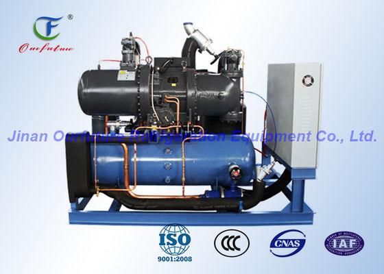 Máy nén khí trục vít R404a Fusheng, đi bộ trong thiết bị ngưng tụ làm mát