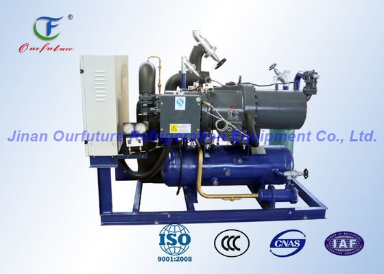 Máy nén khí trục vít R404a Fusheng, đi bộ trong thiết bị ngưng tụ làm mát