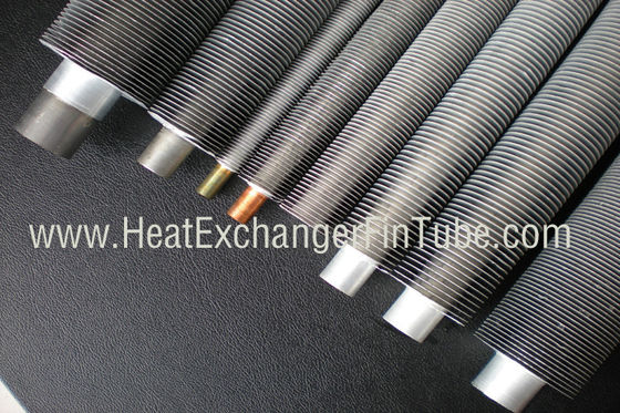 B338 Gr.  2 SMLS Titanium Tube, Spiral nhôm ép đùn Fin ống 1.245mmWT