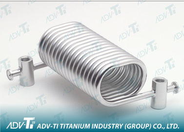 OEM GR1 Dàn Titanium ống GR2 ASTM B862 Titan hàn ống cho bộ trao đổi nhiệt