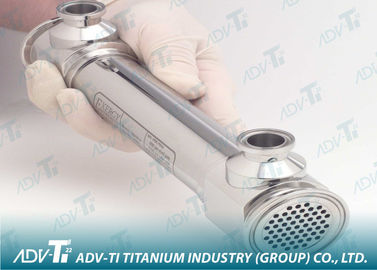 OEM GR1 Dàn Titanium ống GR2 ASTM B862 Titan hàn ống cho bộ trao đổi nhiệt